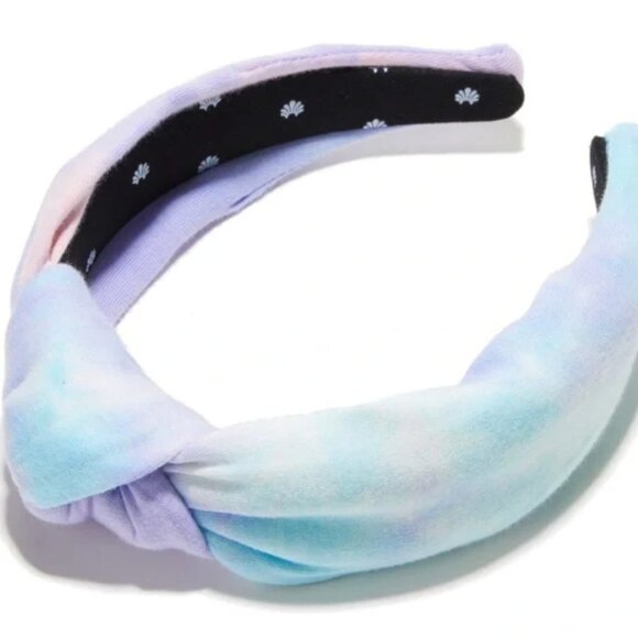 RARE Lele Sadoughi Y2K 90s Pastel Tie-Dye Cotton Knot Headband - Picture 4 of 7